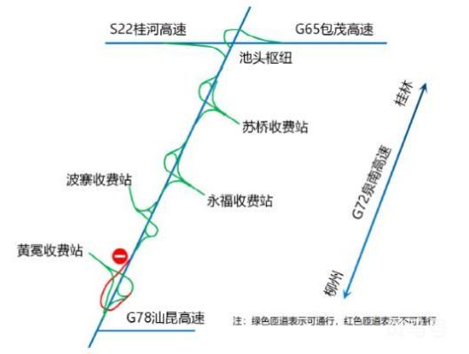 桂柳高速改扩建最新消息2023（恢复通车路段+恢复通车时间）(图1)